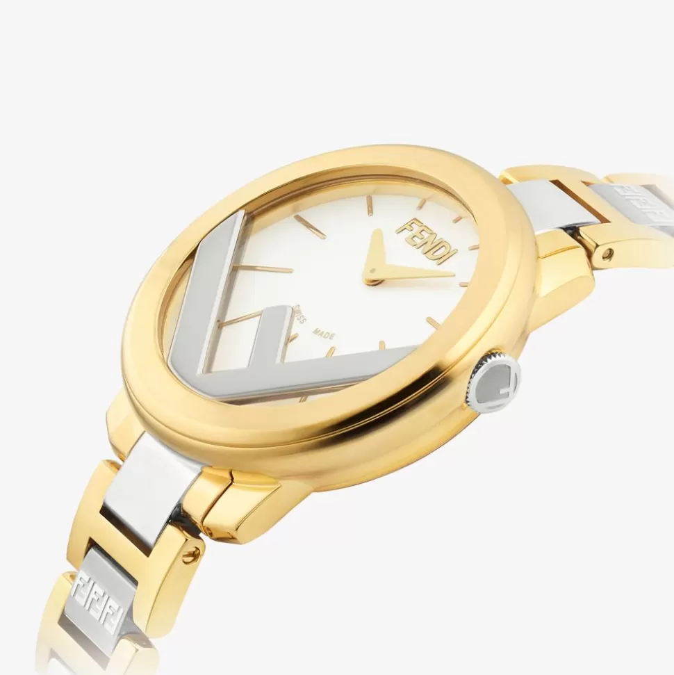 28 Mm - Montre Ronde Avec Logo F Is | Fendi Best Sale