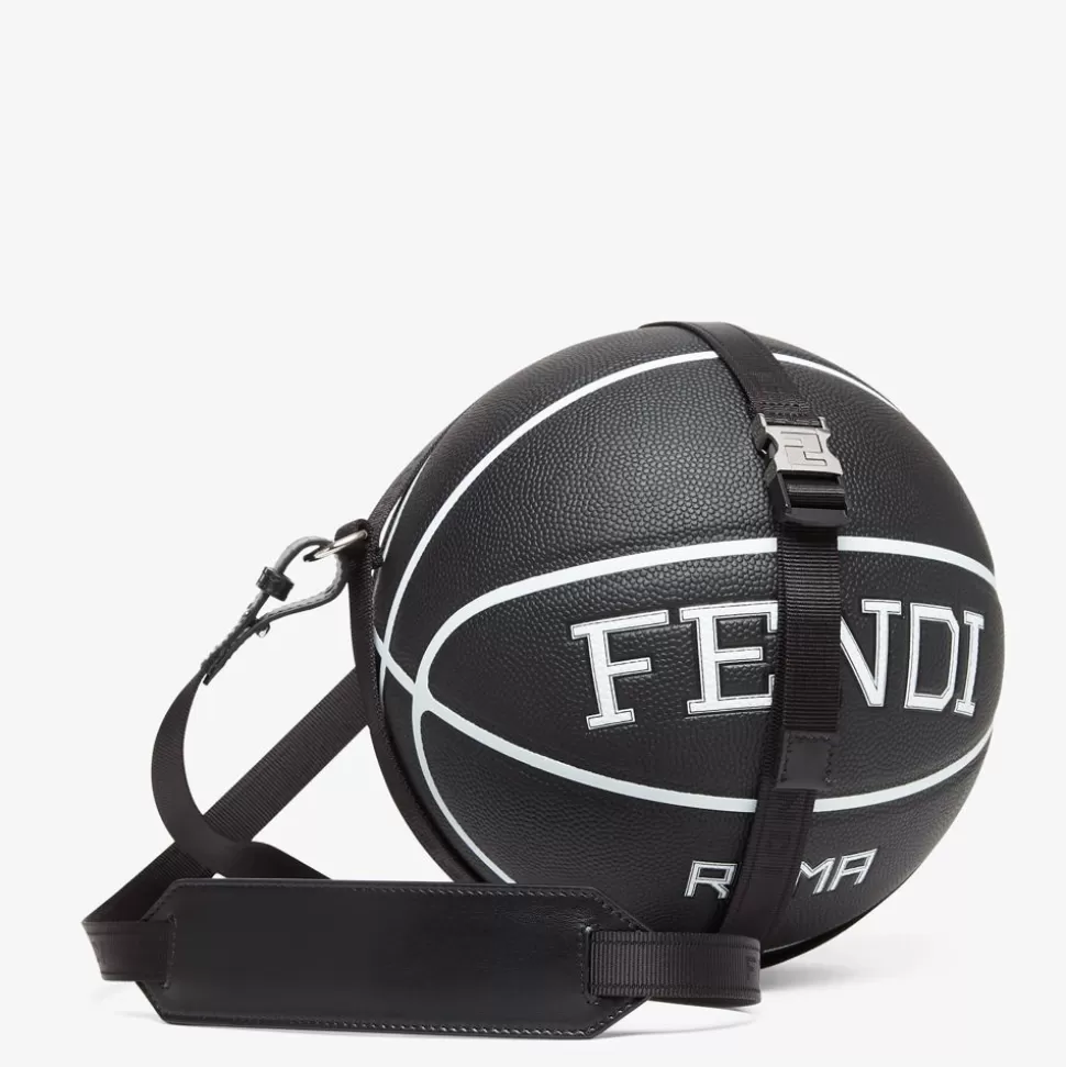 Ballon De Basket En Caoutchouc Noir | Fendi Best