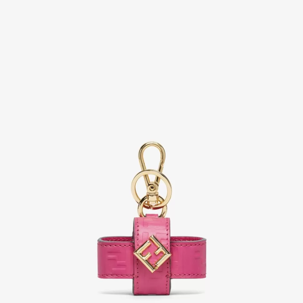 Bijou De Sac En Cuir Fuchsia | Fendi New