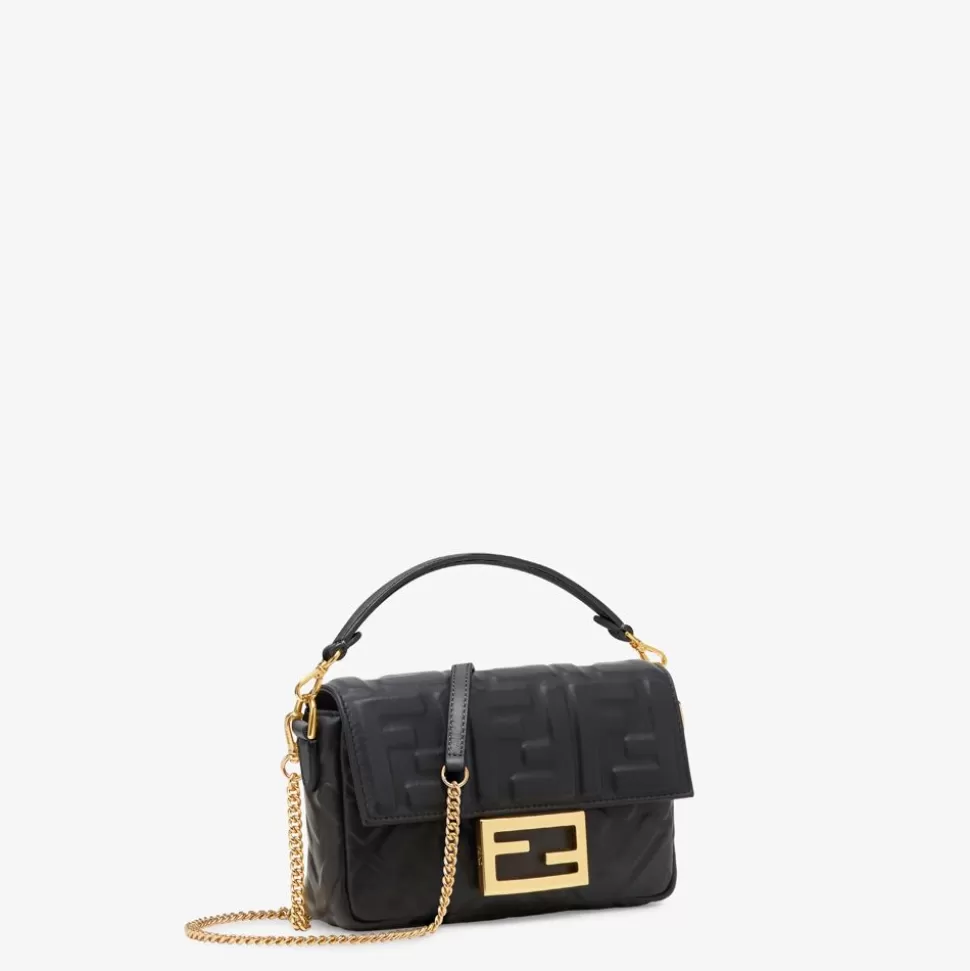 Bijou De Sac En Cuir Noir | Fendi Clearance