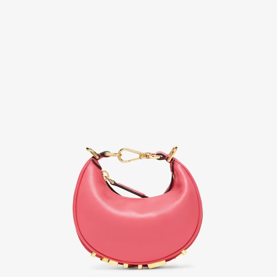 Bijou De Sac En Cuir Rose | Fendi Cheap