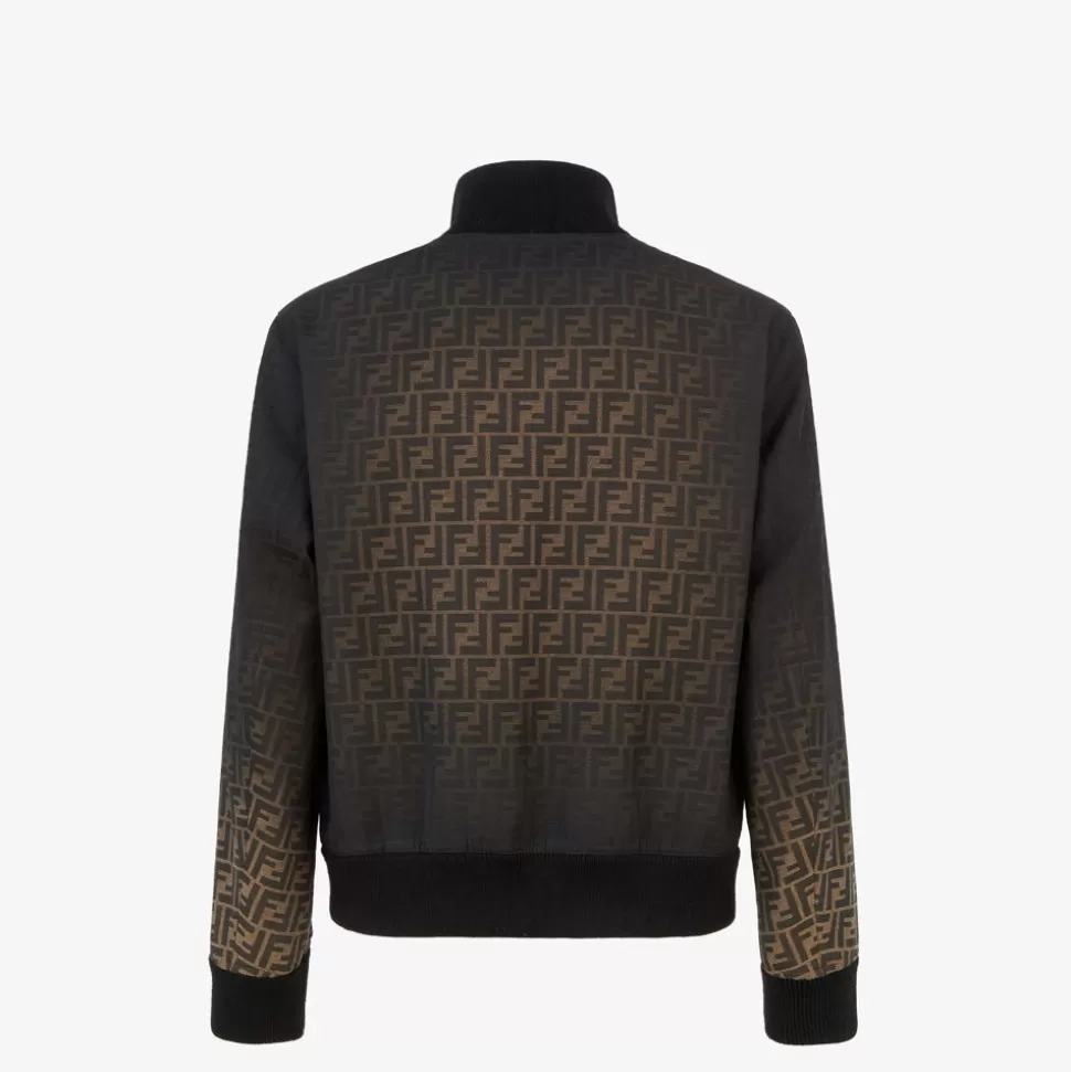 Blouson En Toile Ff Eclissi | Fendi Hot