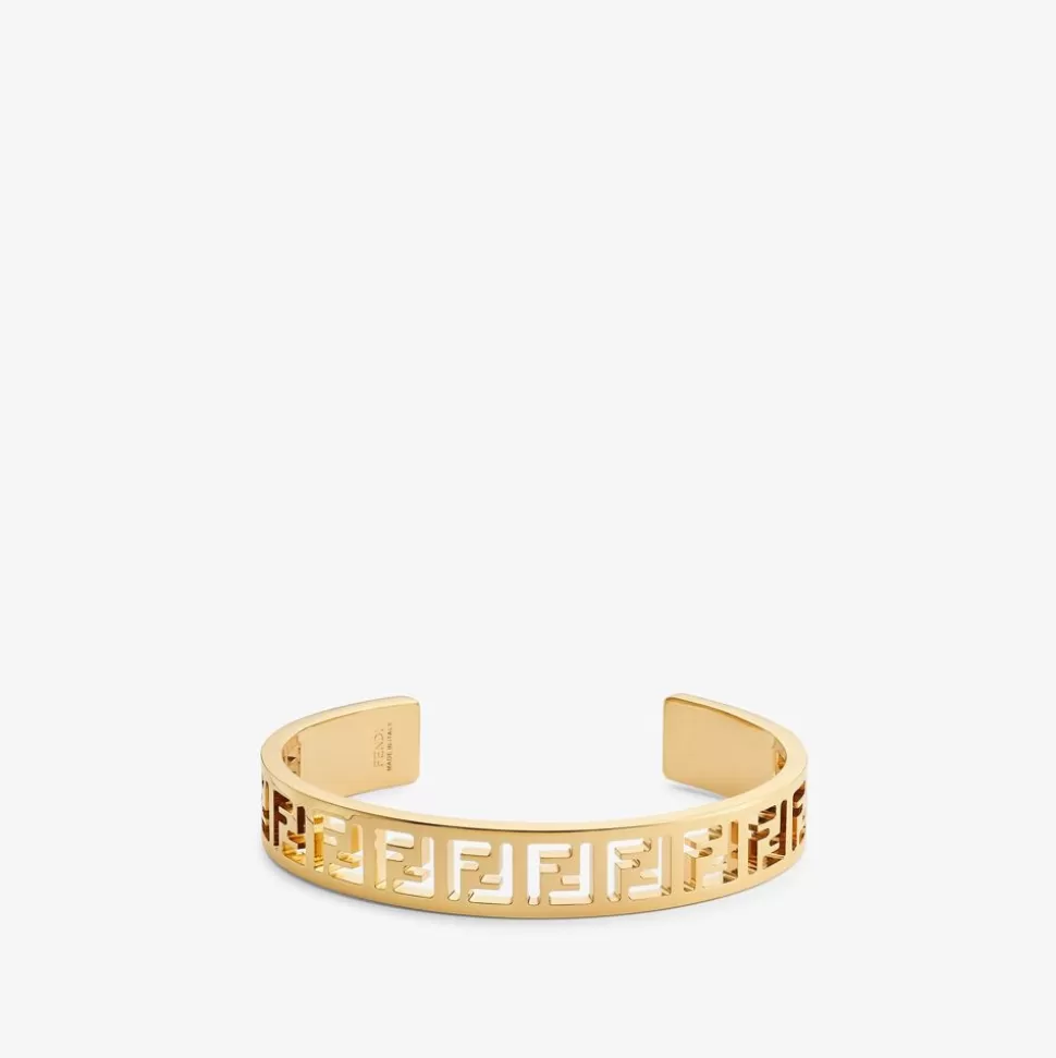 Bracelet En Metal Couleur Or | Fendi Cheap