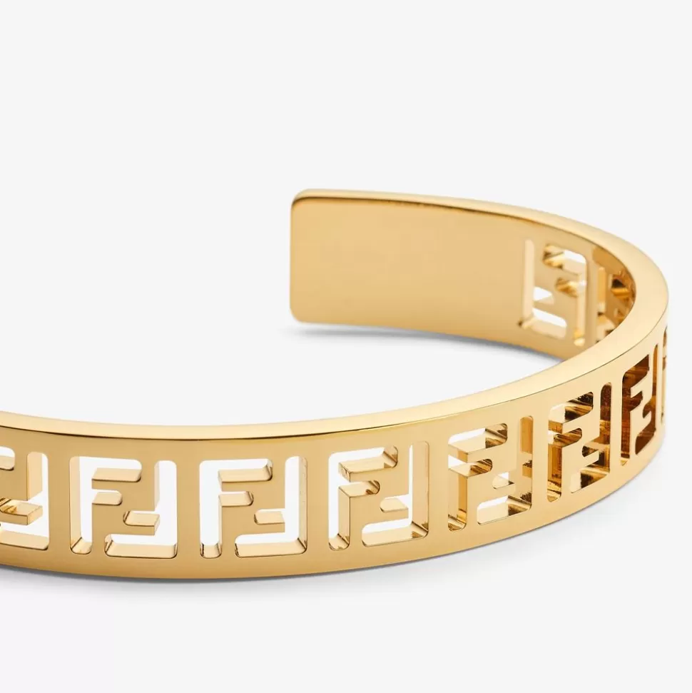 Bracelet En Metal Couleur Or | Fendi Cheap