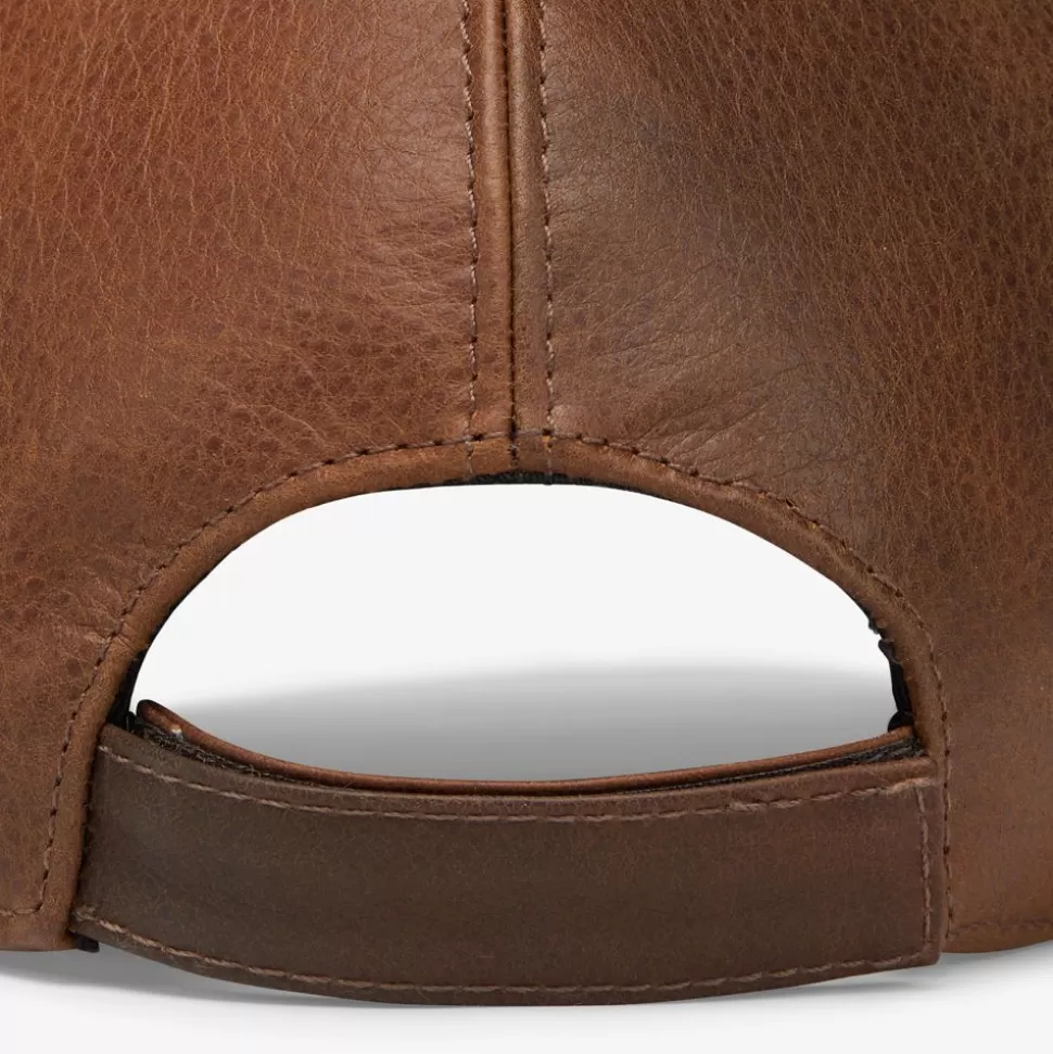 Casquette De Baseball En Cuir Marron | Fendi Hot