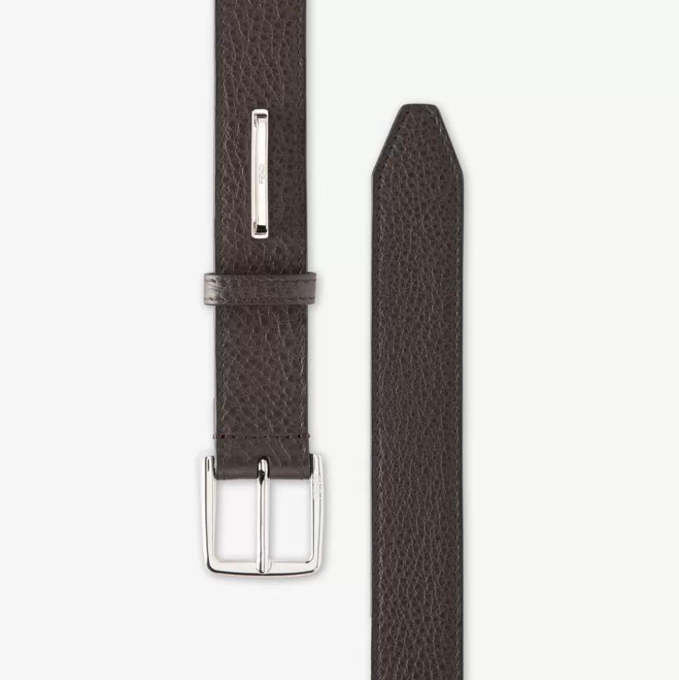 Ceinture En Cuir Marron | Fendi Best