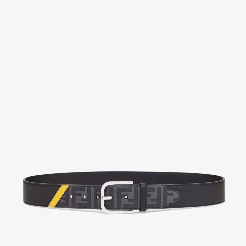 Ceinture En Cuir Noir | Fendi Cheap