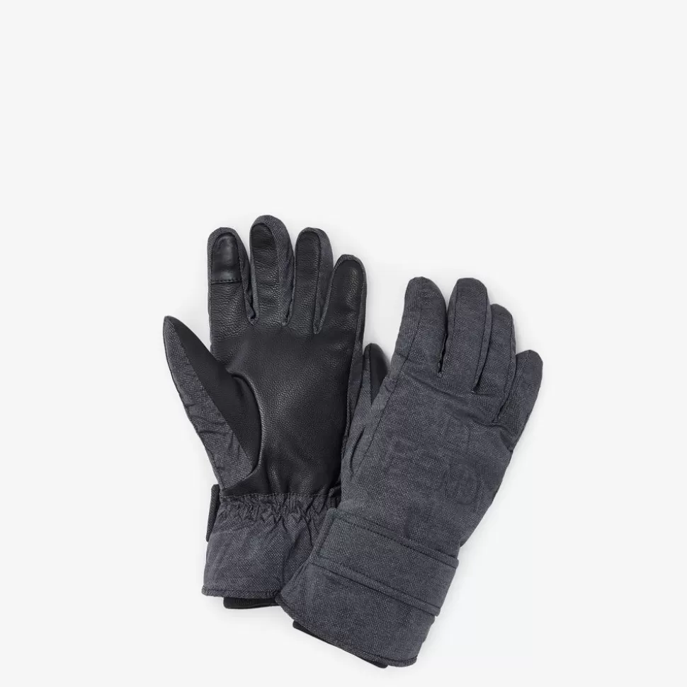 Gants En Nylon Gris | Fendi Best Sale