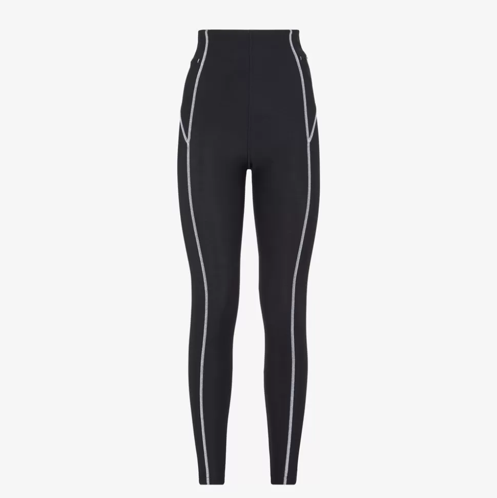 Legging En Lycra® Noir | Fendi Best Sale