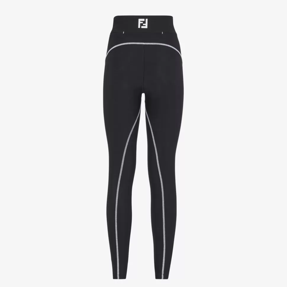 Legging En Lycra® Noir | Fendi Best Sale