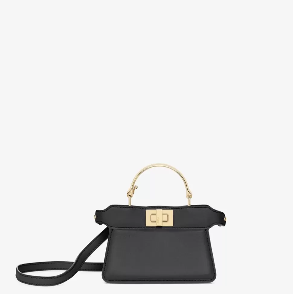 Mini Sac En Cuir Nappa Noir | Fendi Store