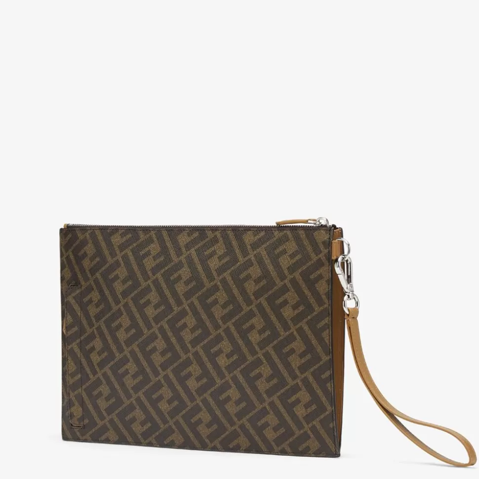 Mini Sac En Tissu Marron | Fendi Discount