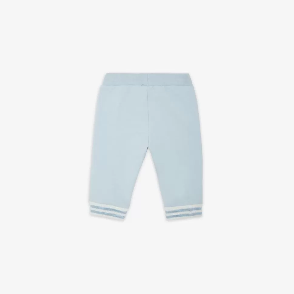 Pantalon Bebe En Molleton Bleu Ciel | Fendi Store