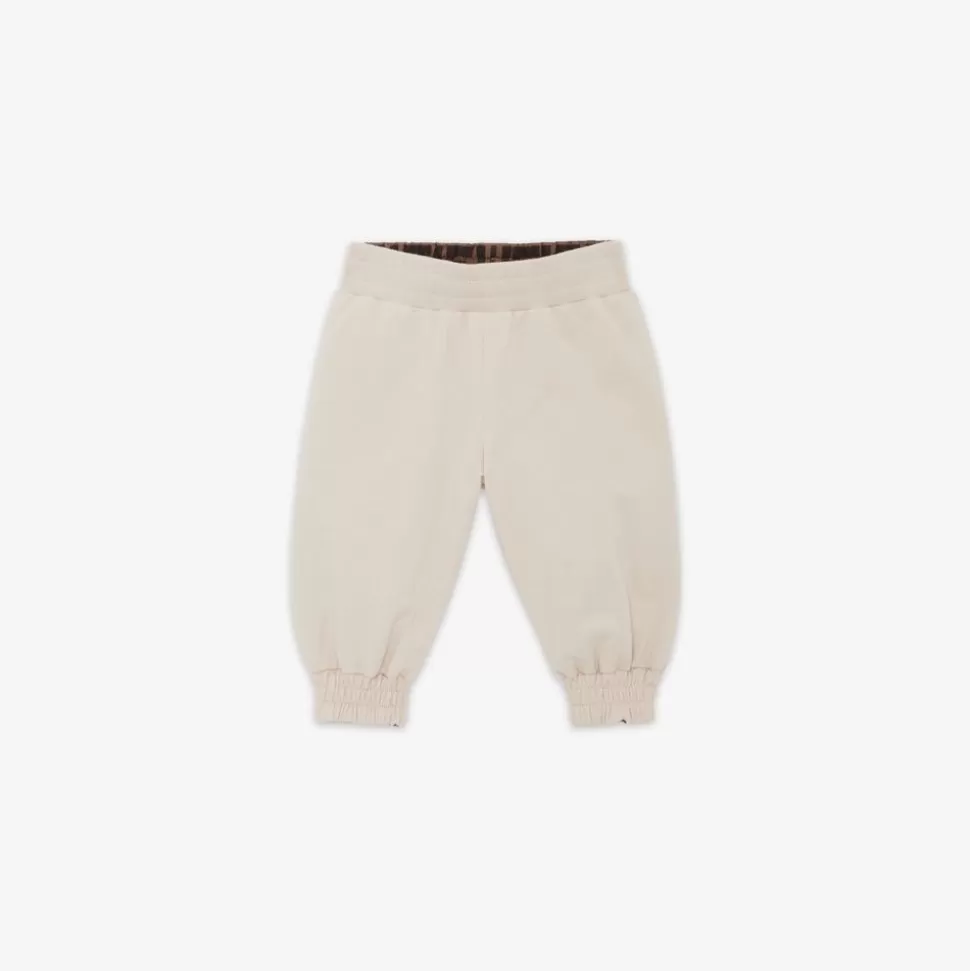 Pantalon Bebe Reversible En Jersey Et Nylon Multicolore | Fendi Cheap