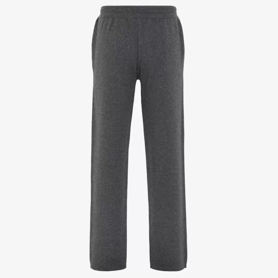 Pantalon En Cachemire Gris | Fendi Outlet