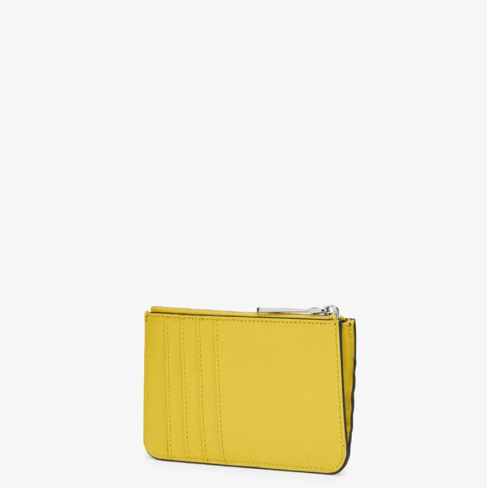 Pochette En Cuir Marron | Fendi Shop