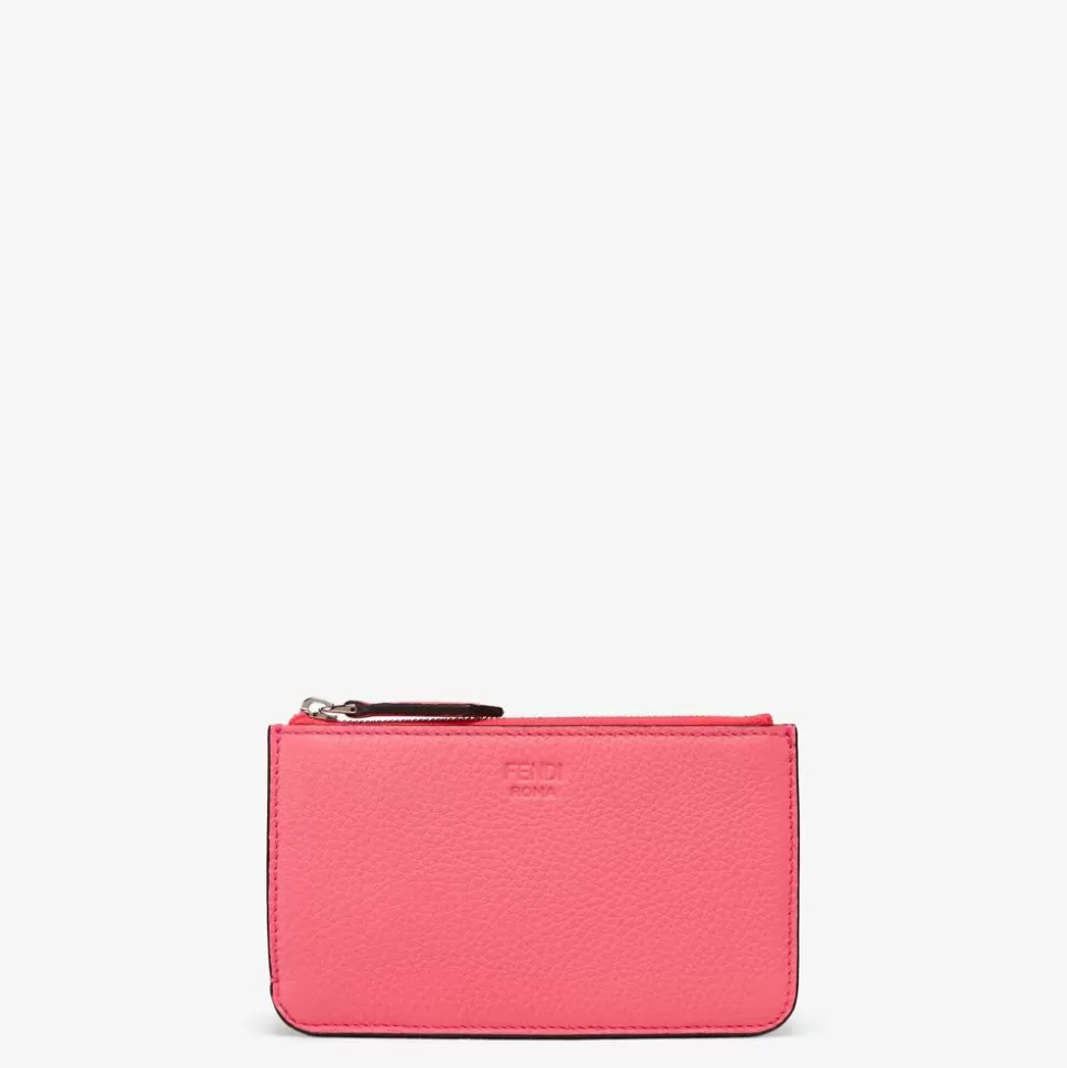 Pochette En Cuir Rose | Fendi Sale