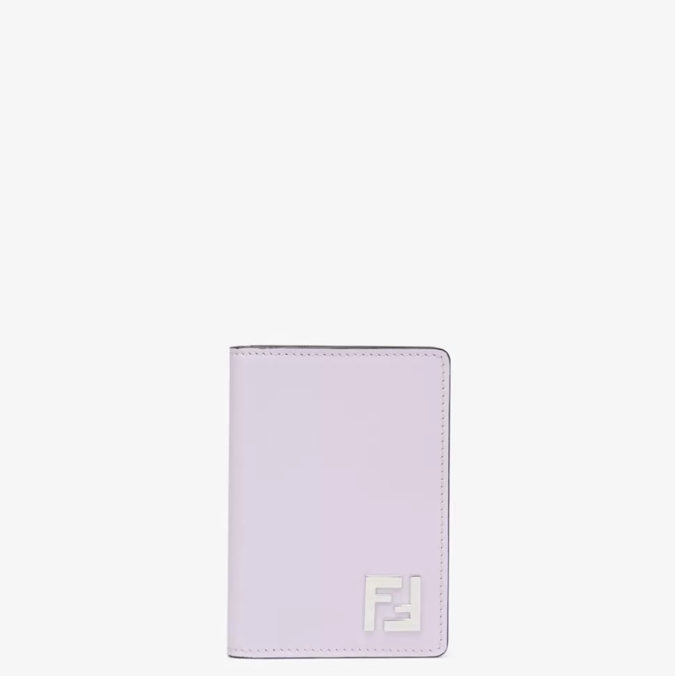 Porte-Cartes En Cuir Lilas | Fendi Best Sale