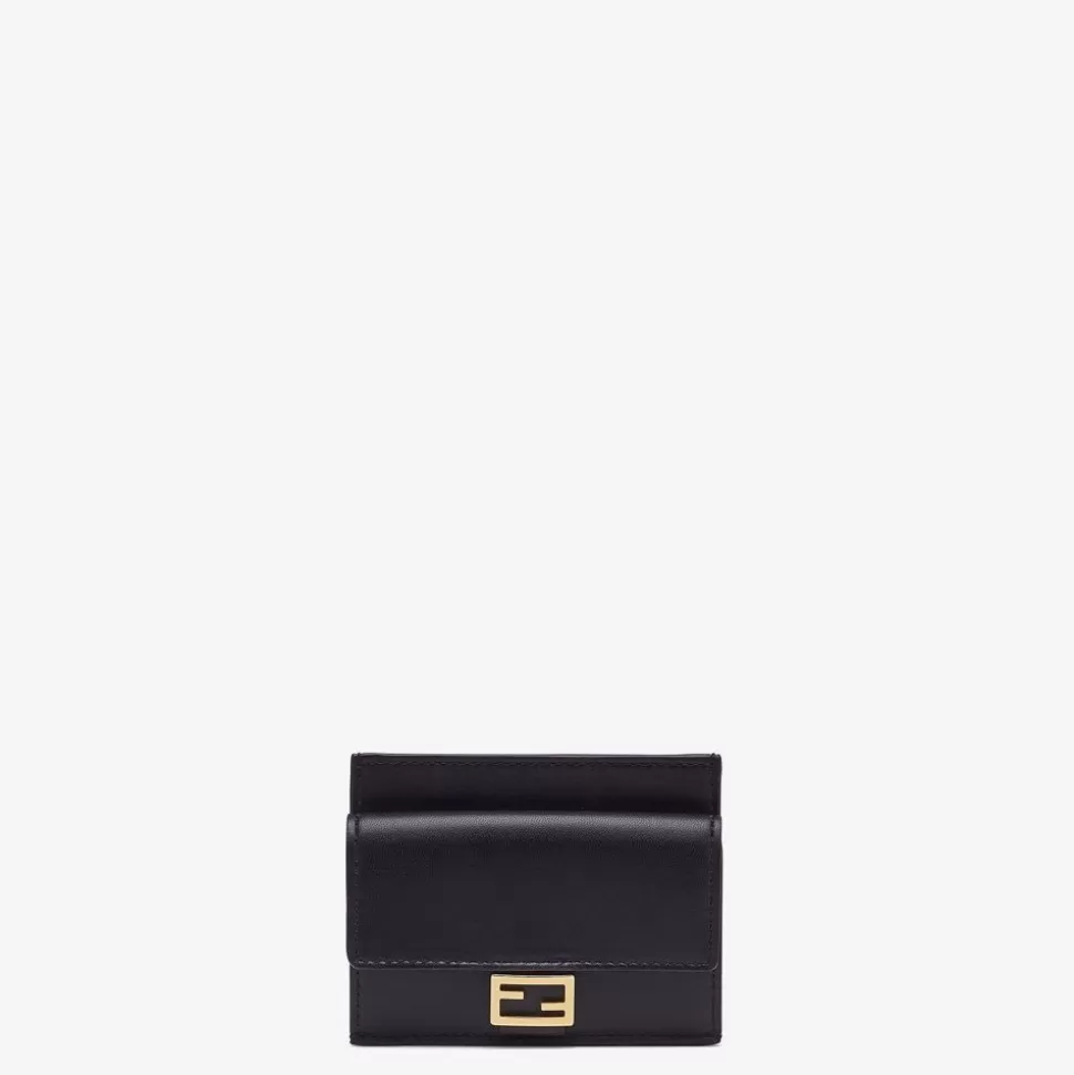 Porte-Cartes En Cuir Nappa Noir | Fendi Best Sale