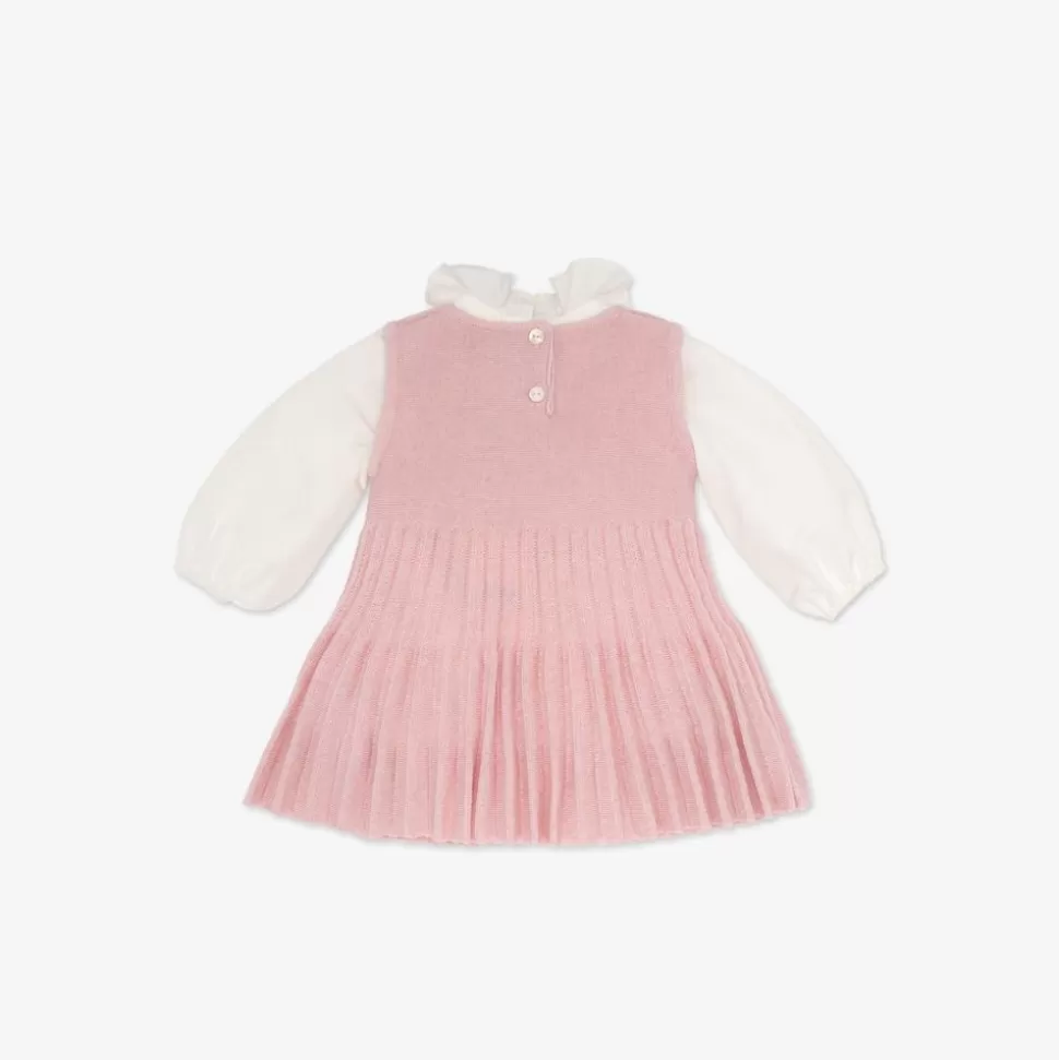 Robe Bebe En Maille Rose | Fendi Flash Sale