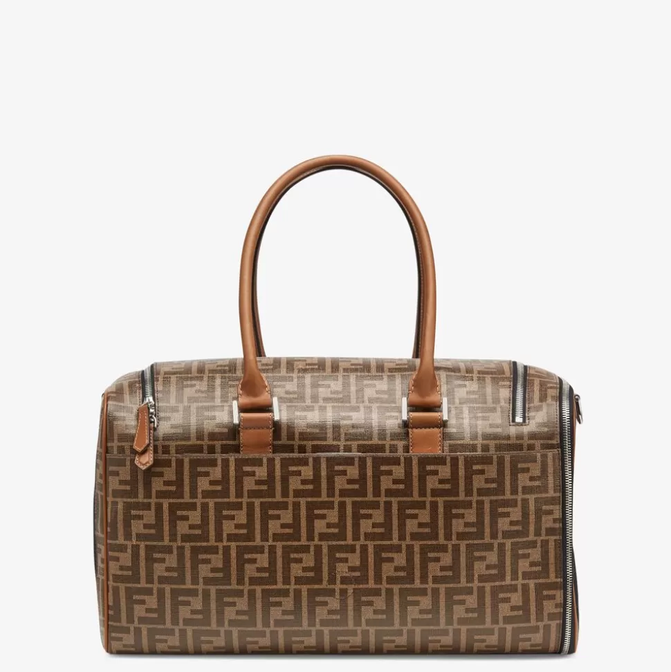 Sac De Transport Pour Chien En Tissu Marron | Fendi Sale