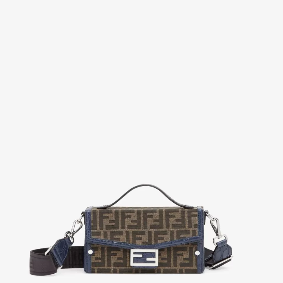 Sac En Tissu Jacquard Ff Et Detail Exotique | Fendi Online