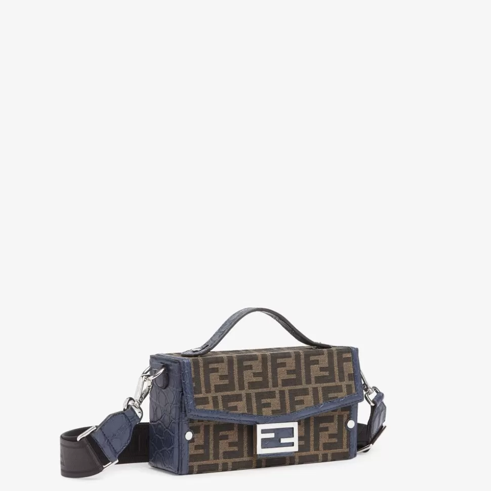 Sac En Tissu Jacquard Ff Et Detail Exotique | Fendi Online