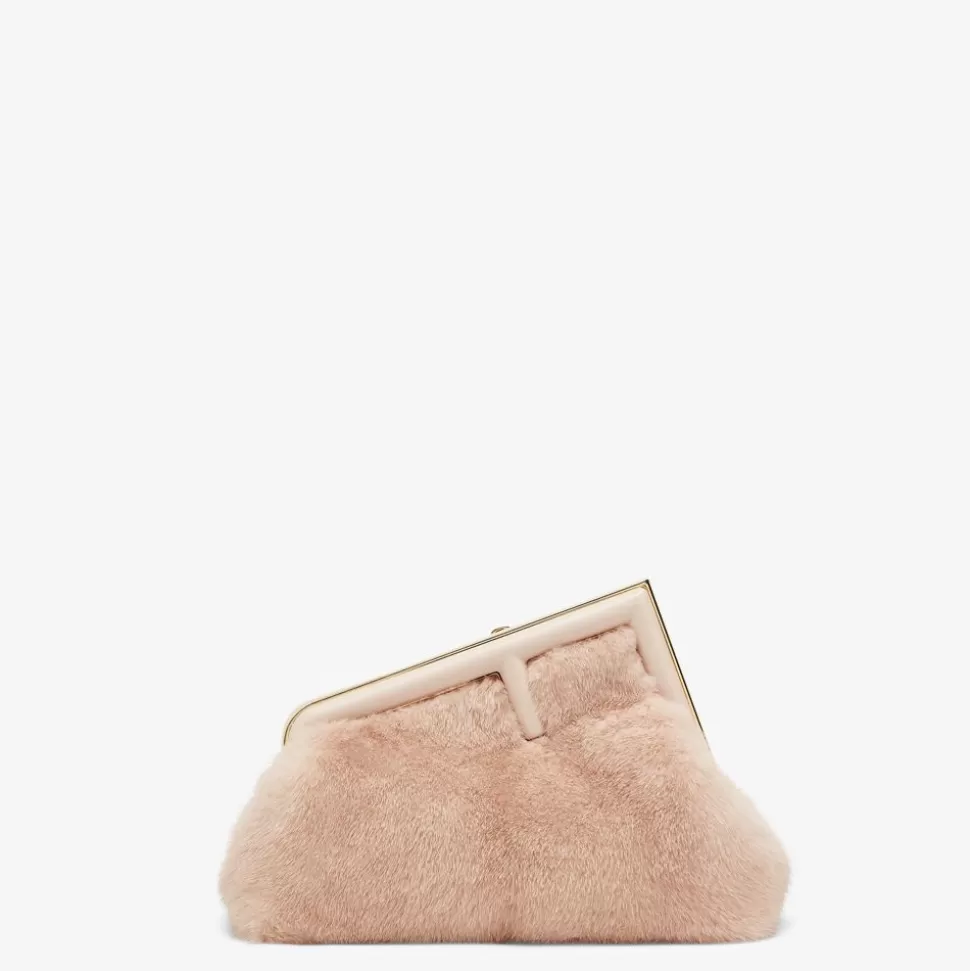 Sac En Vison Rose | Fendi Shop