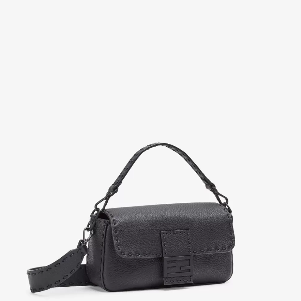 Sac Selleria Noir | Fendi Online