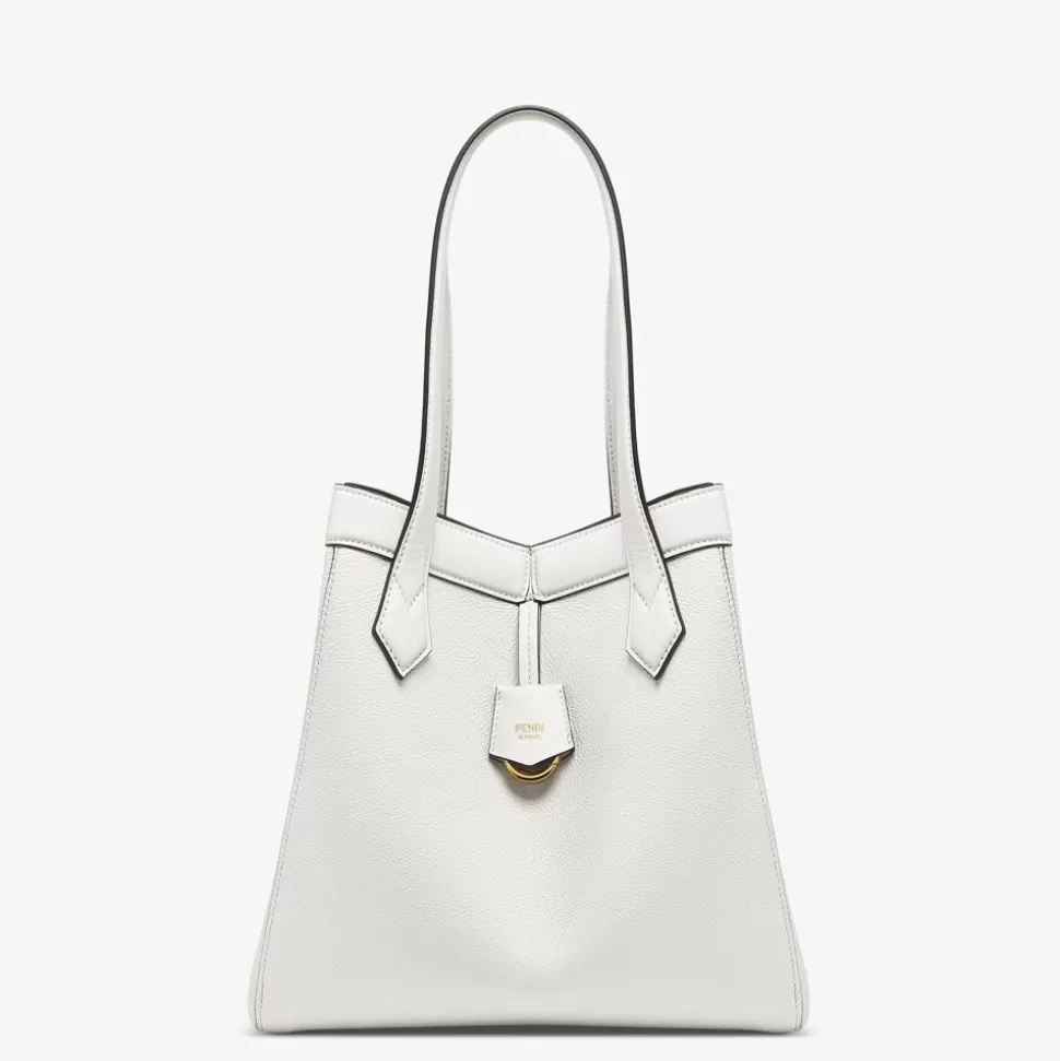 Sac Transformable En Cuir Blanc | Fendi Cheap