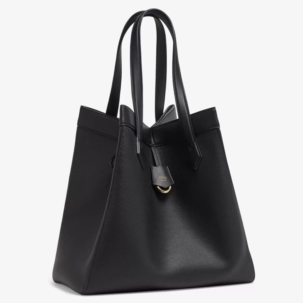 Sac Transformable En Cuir Noir | Fendi Best