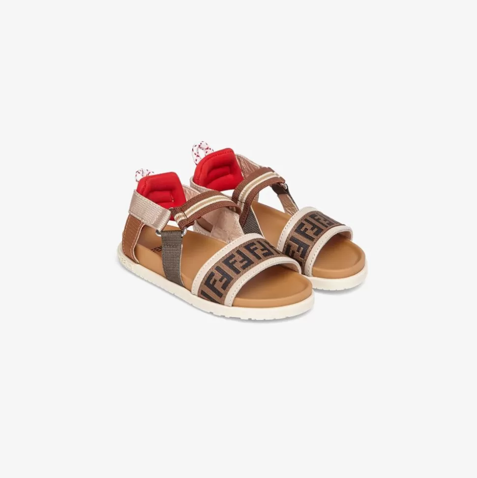 Sandales Fillette En Tissu | Fendi Shop