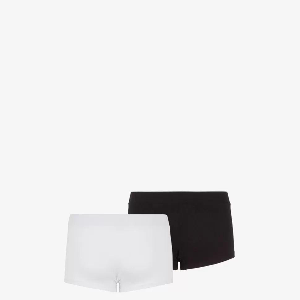 Slips En Jersey Noir Et Blanc | Fendi Cheap