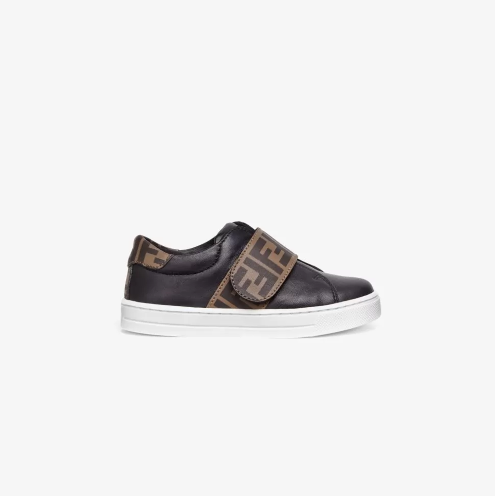 Sneakers Junior Unisexes En Nappa | Fendi Discount