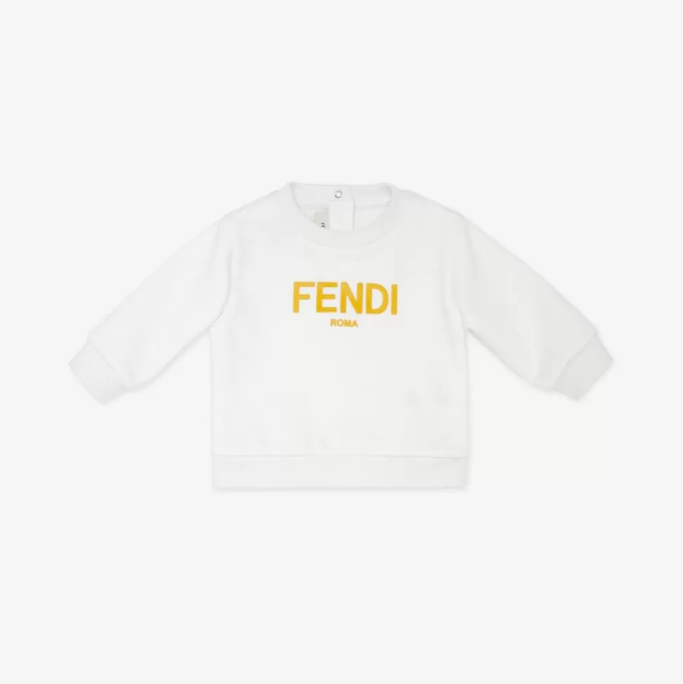 Sweat-Shirt Roma Blanc | Fendi Shop