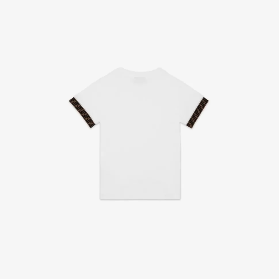 T-Shirt Enfant En Jersey | Fendi Hot