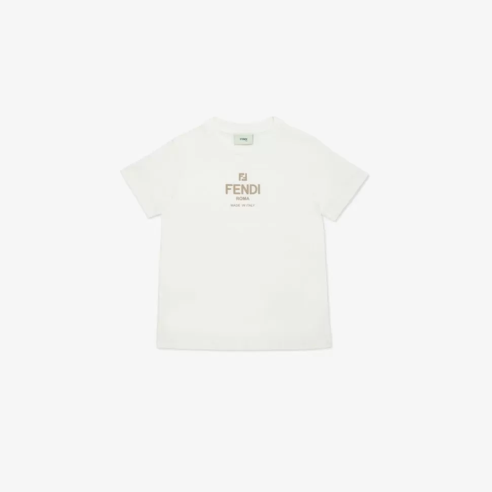 T-Shirt Roma En Jersey | Fendi Outlet